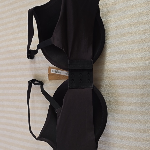 SKIMS Ultimate Push Up Plunge Bra Size:36DD (36E) Onyx - Picture 3 of 7